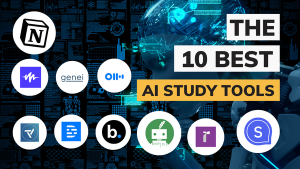 The Top 10 Best AI Studying Tools 2023
