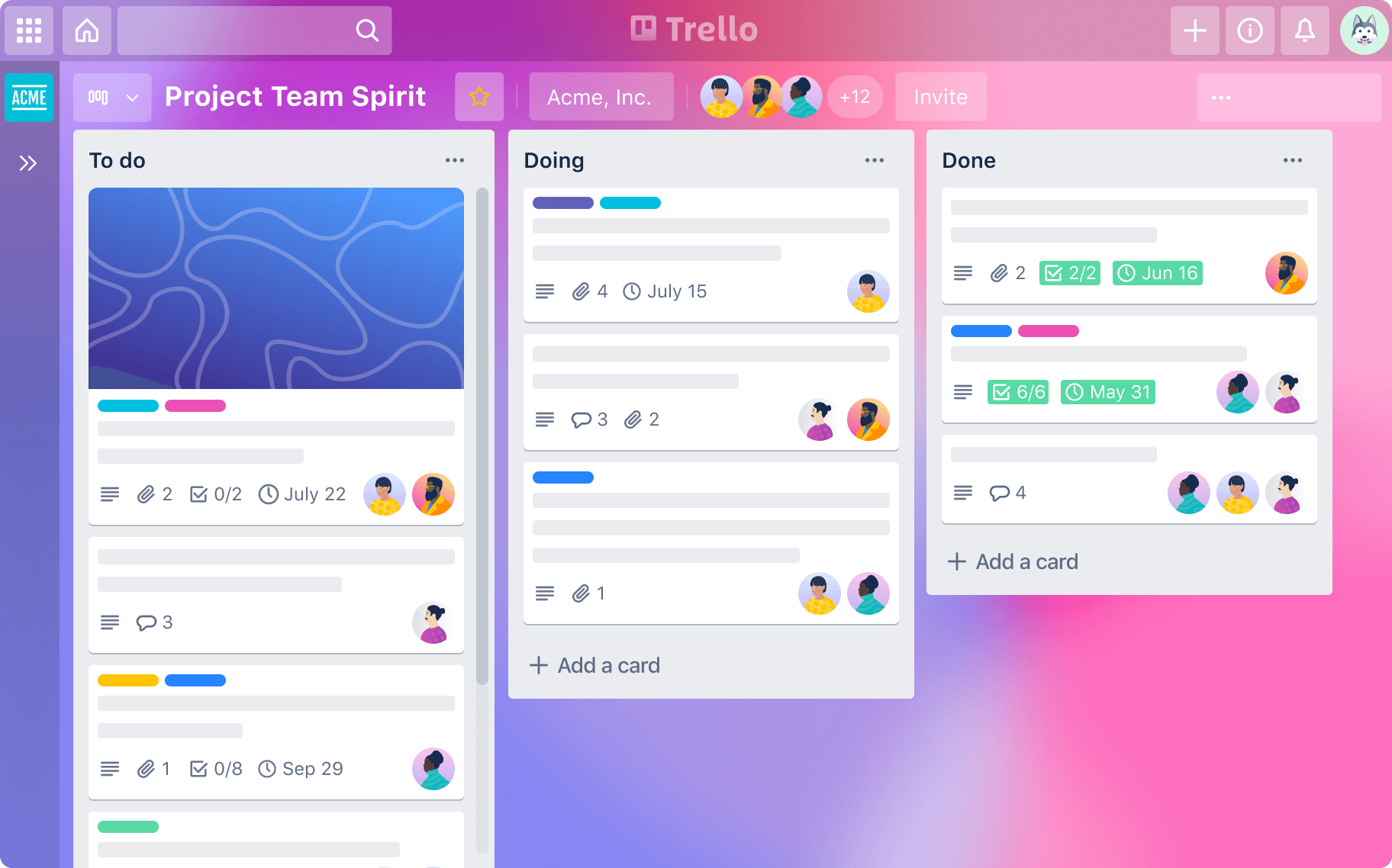 Trello Project Management Software