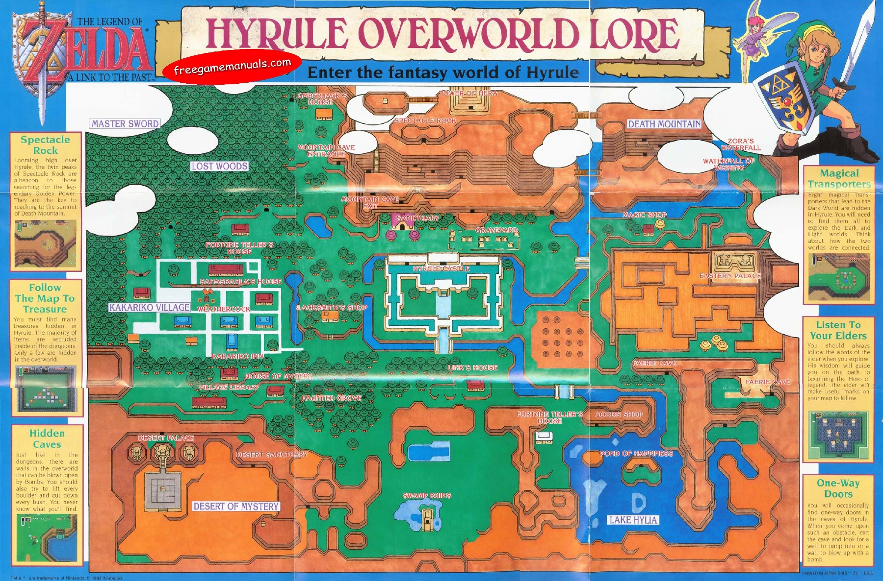 Flow state Zelda Map