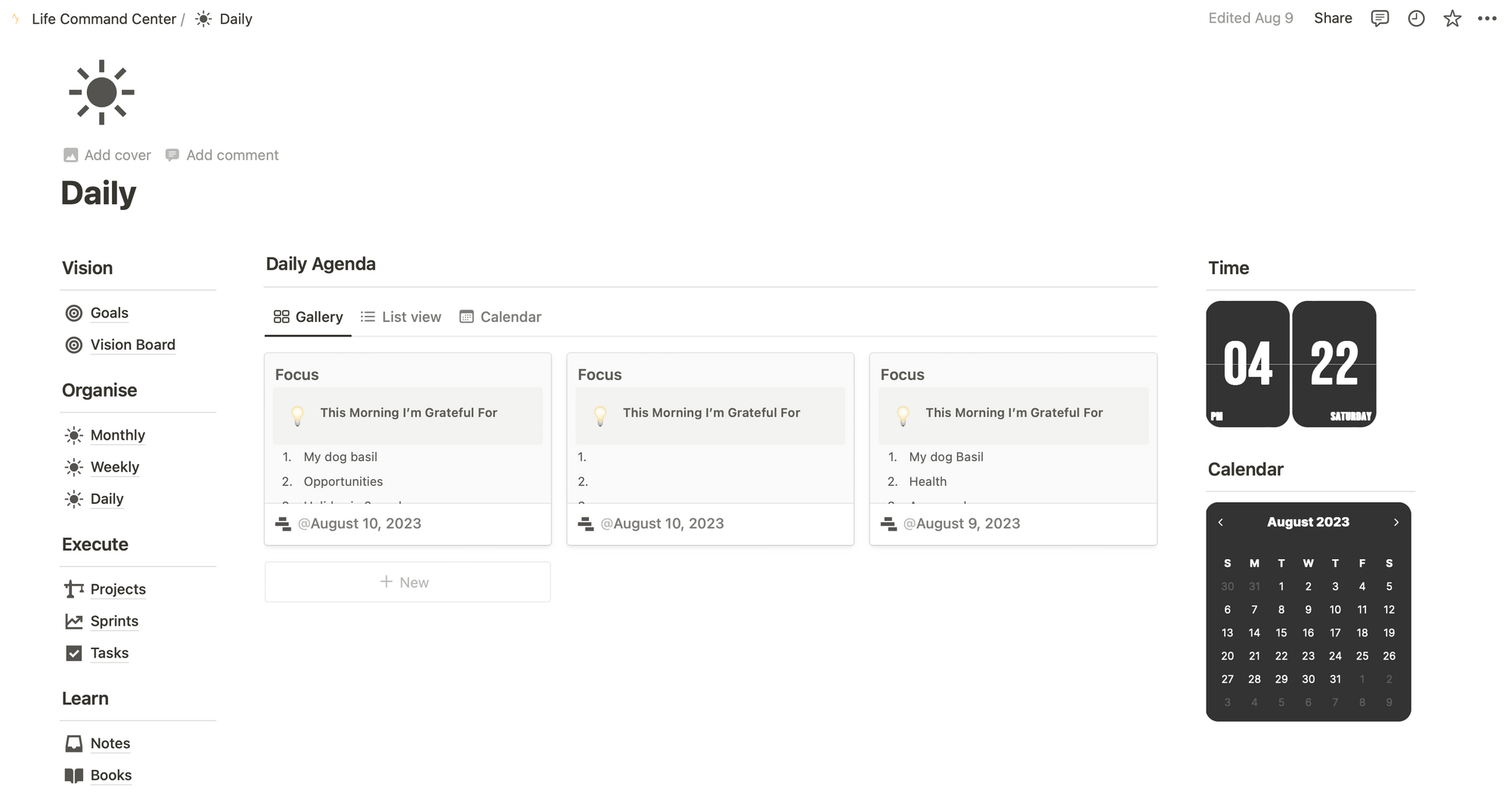 Notion template to organize your chords 🎸and learning guitar