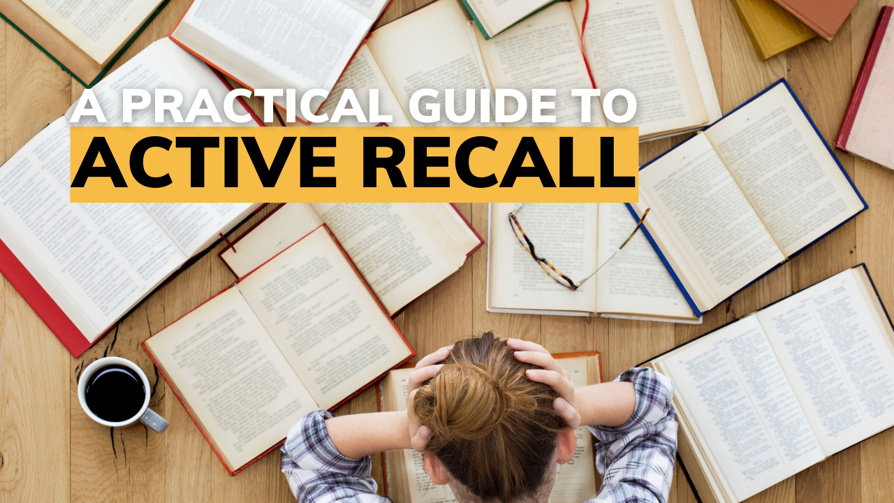 How I Got Top Grades in Medical School and Surgical Exams Using Active Recall - A Practical Guide