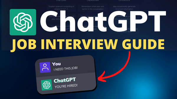 ChatGPT Prompts For Job Interviews