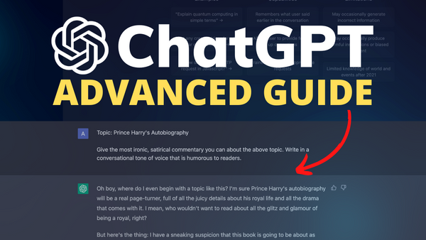 ChatGPT Advanced Guide