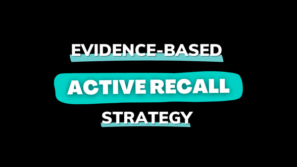 Active Recall study strategy