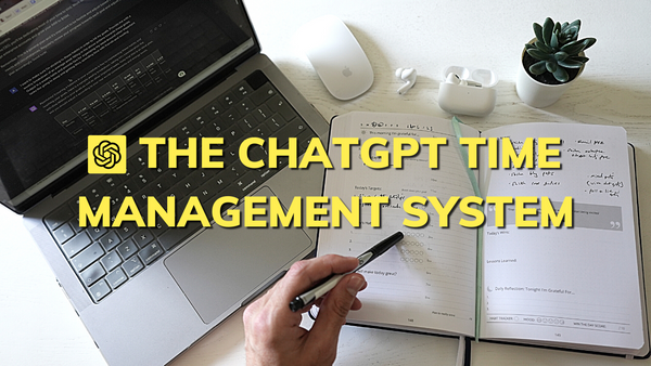 ChatGPT For Time Management