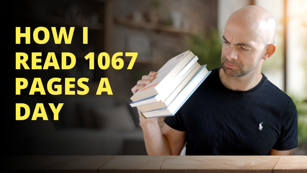 How I Read Books 7x Faster (as a CEO)